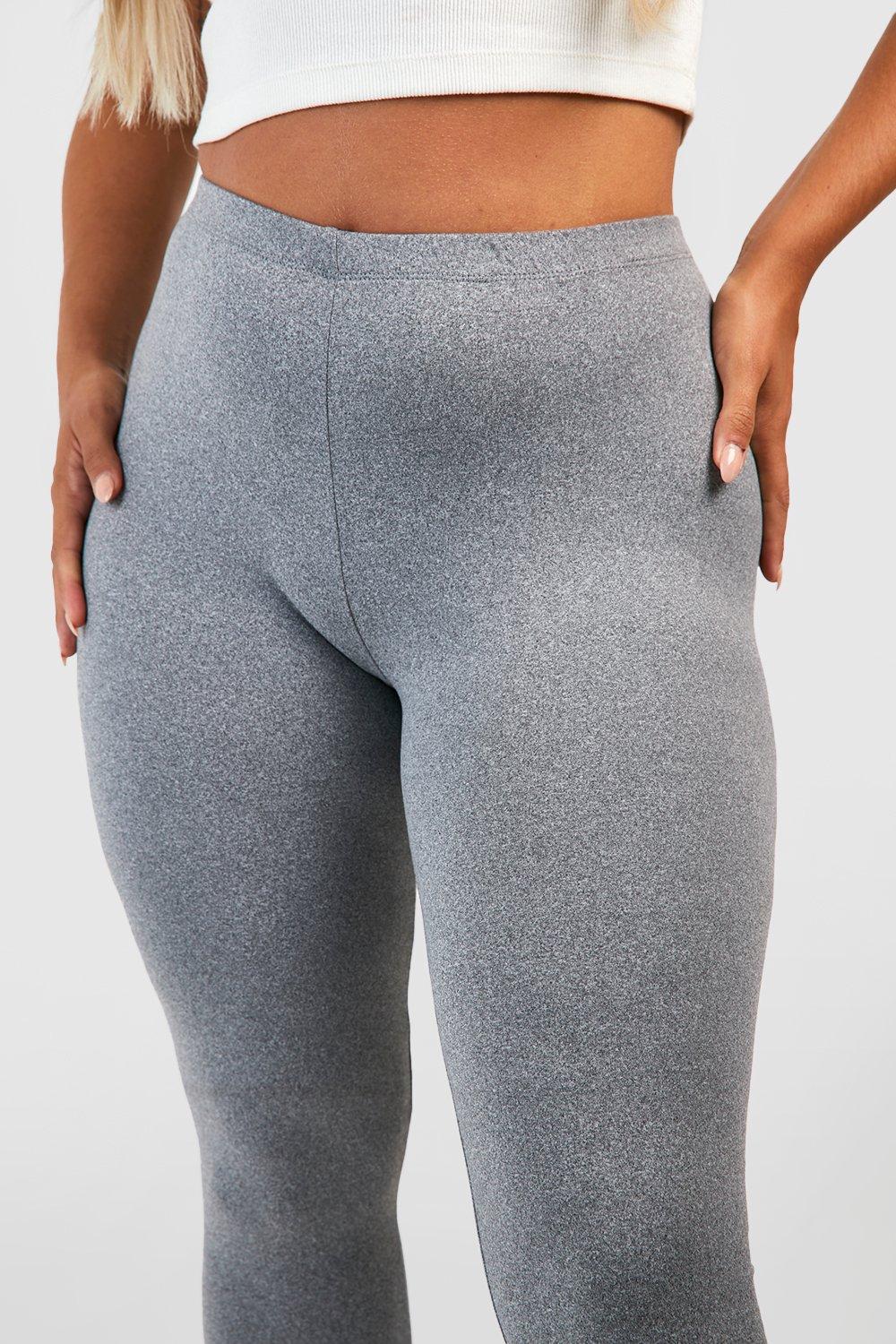 Plus size hotsell heather grey leggings